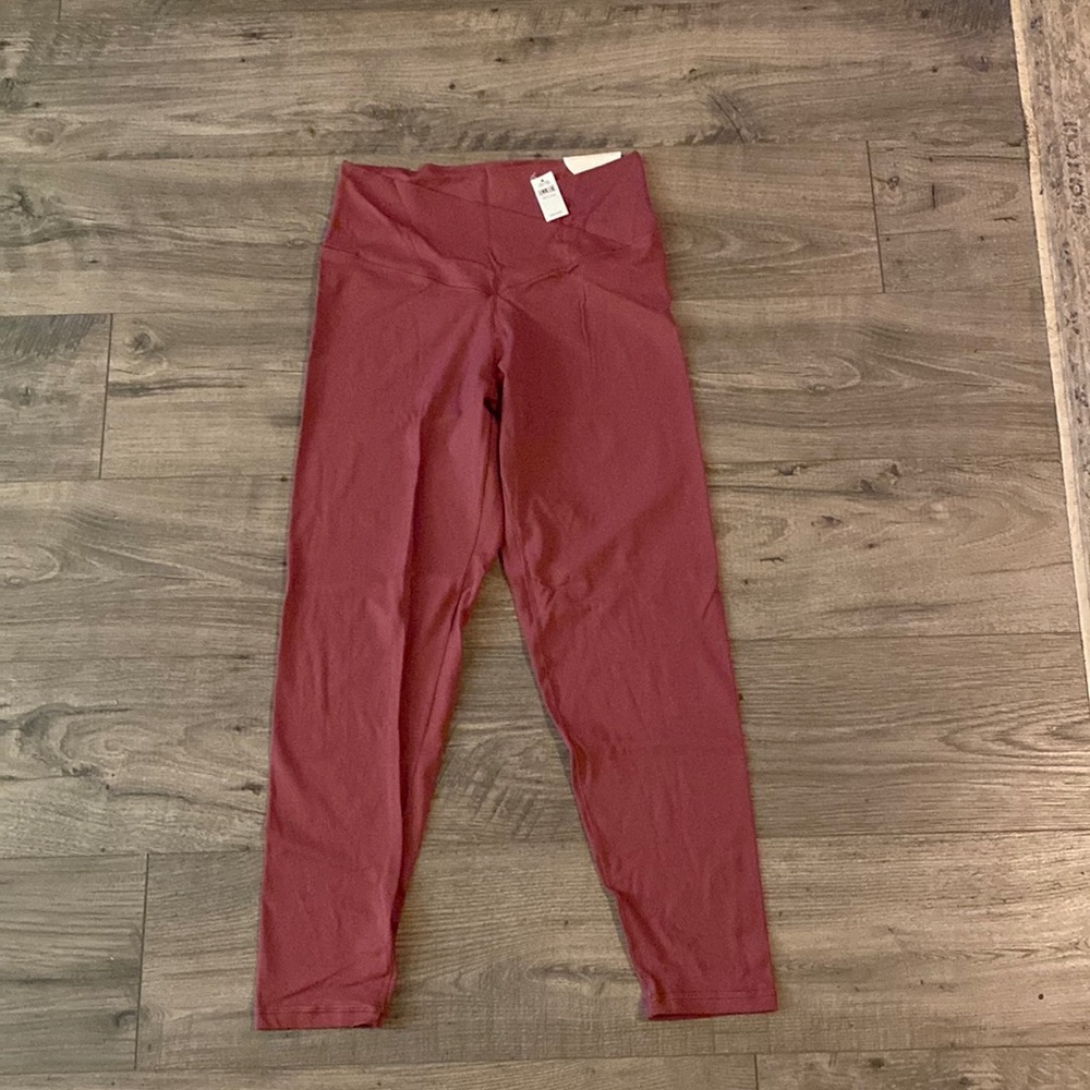 New with tags! High rise long, offline by Aerie soft pink leggings